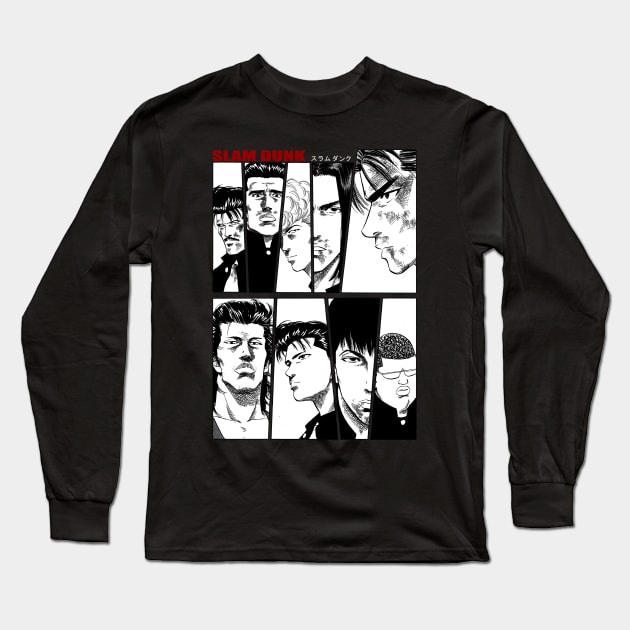 Slam Dunk Long Sleeve T-Shirt by Marston Store